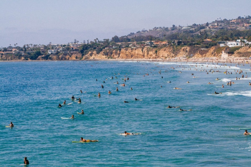 Pacific Beach Surfers