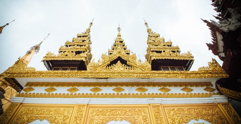 White and Gold at Shwedagon