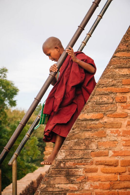 Young Myanmar Monk