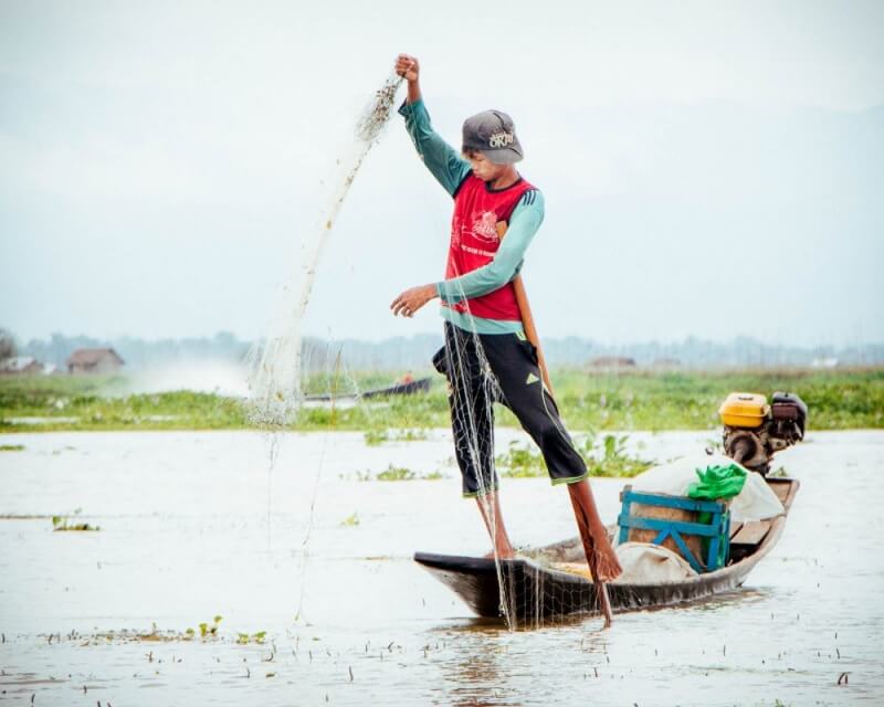 Inle Lake Fisherman