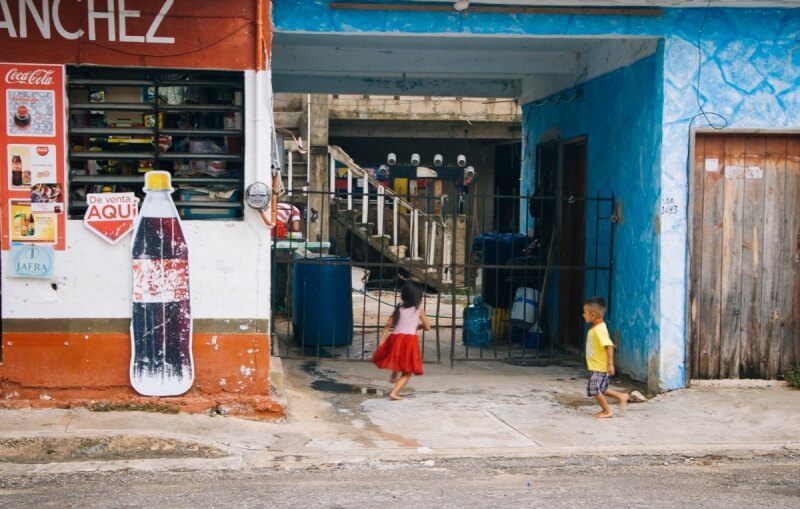 Kids in Tulum