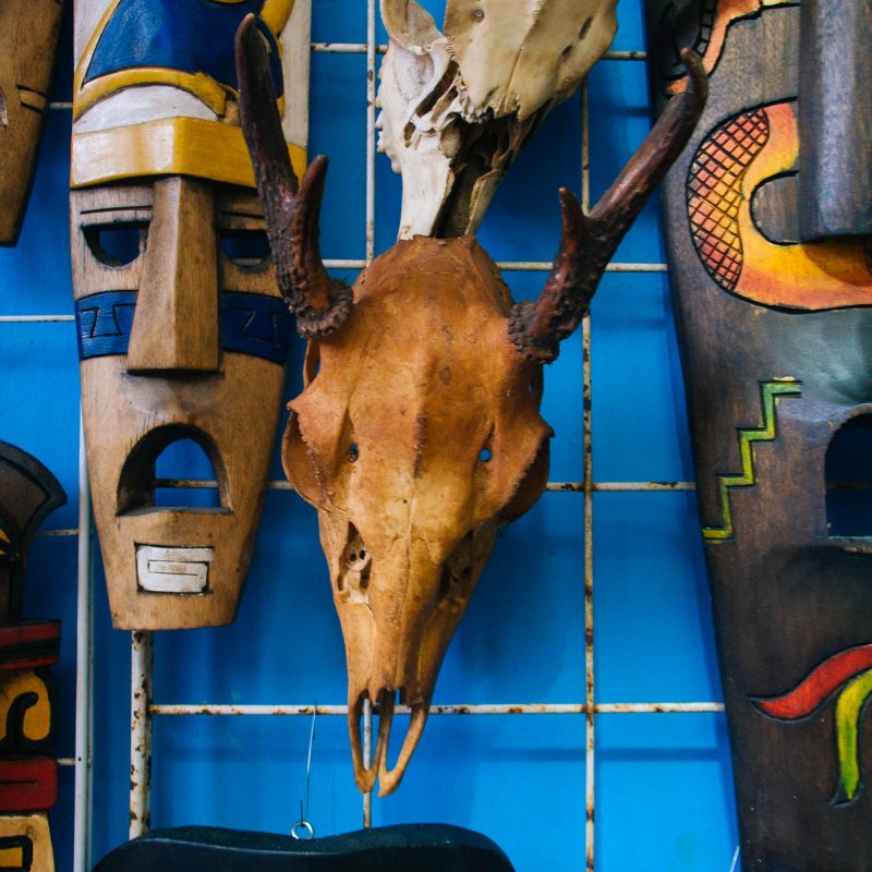 Skull, Downtown Tulum