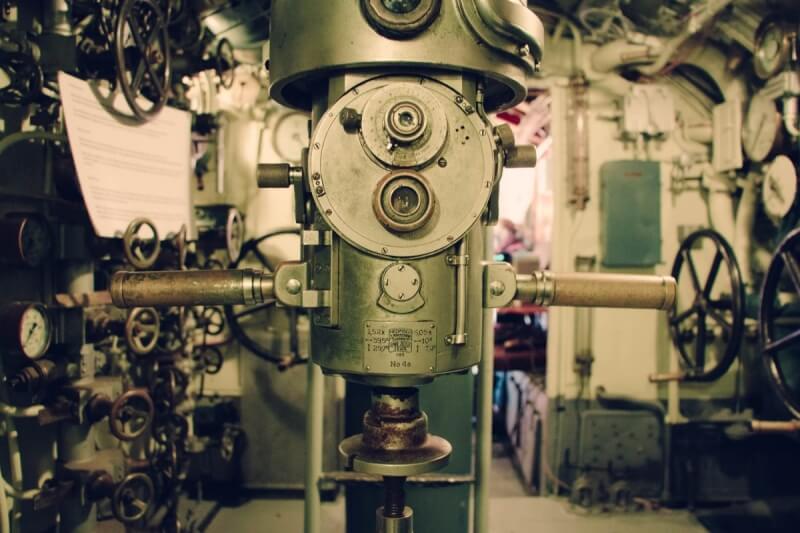 Down Periscope on Finnish Submarine Vesikko