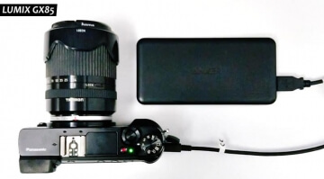 Panasonic GX85 usb charging