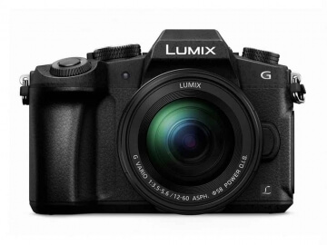 Lumix G85 Front View