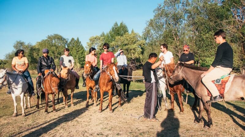 Horseriding in Terelj