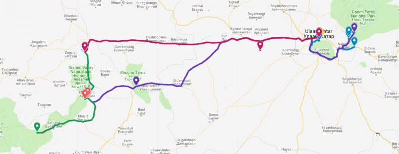 1 Week Mongolia Travel Itinerary