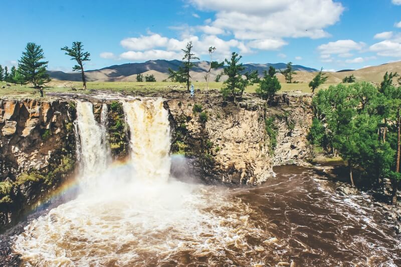 Orkhon Waterfall