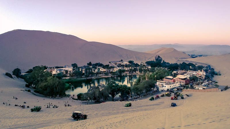 Huacachina in Peru