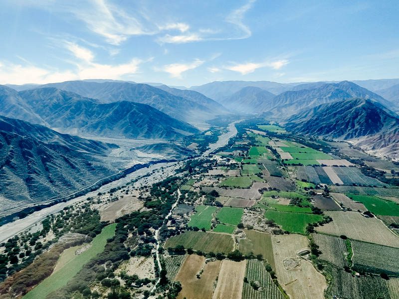 Nazca Valley in Peru